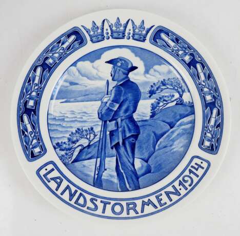 Schweden: Reservistenteller 1914. - photo 1