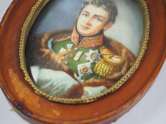 Russland: Miniatur eines Feldherren im Generalsrang. - Foto 2