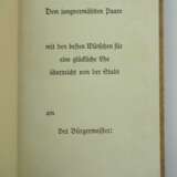 Hitler, Adolf: Mein Kampf - Hochzeitsausgabe (nicht ausgegeben). - Foto 2