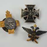 Russland: Regimentsabzeichen - 3 Exemplare. - Foto 1