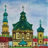 Украина. Львов. Ukraine. Lviv. Leinwand auf dem Hilfsrahmen Ölfarbe Impressionismus Landschaftsmalerei Ukraine 2020 - Foto 1