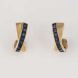 PAAR SAPHIR-OHRSTECKER - photo 1