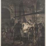 RICHARD EARLOM 'A BLACKSMITH'S SHOP' (NACH JOSEPH WRIGHT OF DERBY) (1771) - Foto 1