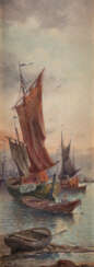 KARL KAUFMANN ABEND IM HAFEN (1899)