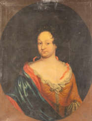 DEUTSCHER PORTRAITMALER DES 18. JH. PORTRAIT DER ADELHEID VON REGENDORFF