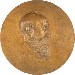 ARNO BREKER RUNDE RELIEFPLAKETTE MIT DEM PORTRAIT VON ARISTIDE MAILLOL