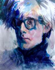 Porträt von Andy Warhol