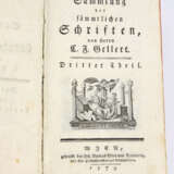 Sammlung der sämmtlichen Schriften v. 1773 - photo 1