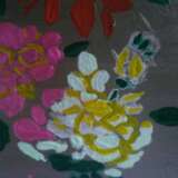"Три розы - три сестры" Leinwand auf Karton Malerei mit Acrylfarben Abstrakte Kunst Россия Самара 2022 - Foto 3