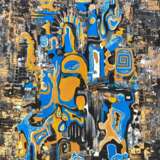 Gemälde „Приглашение в Путешествие“, Leinwand, Acryl, Интроспективная живопись, абстрактный экспрессионизм, Moldau, 2021 - Foto 1