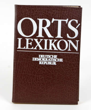 Orts- Lexikon der DDR - photo 1