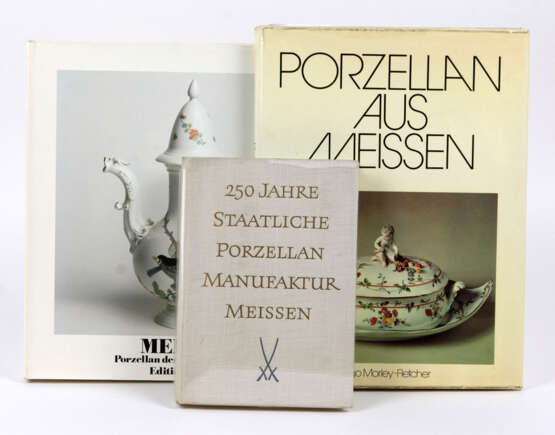 3 Meissen - Porzellan - Bücher - Foto 1