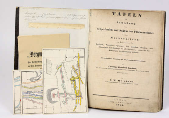 Tafeln für Bergbau- Berechnungen v. 1842 - Foto 2