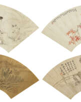 WANG SHIZI (1885-1950) / BAO DONG (19TH CENTURY) / ZHU HENIAN (1760-1834) / HU SANQIAO (1839-1883)