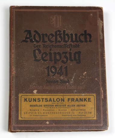 Adressbuch Leipzig 1941 - photo 1