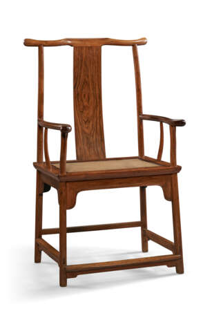 A HUANGHUALI `OFFICIAL`S HAT` ARMCHAIR - photo 1