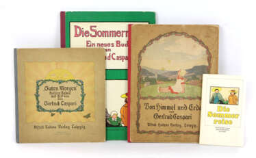 4 Kinderbücher von Gertrud Caspari 