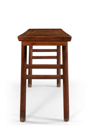 A HUANGHUALI RECESSED-LEG TABLE - photo 4