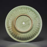 A RARE LARGE MOLDED AND CARVED LONGQUAN CELADON `DRAGON’ DISH - photo 2