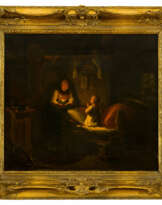 Abendgebet im Kerzenschein