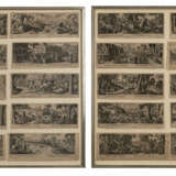 31-tlg., jeweils Kupferstiche auf Papier, aus 'Venationis, piscationis, at aucupii typi' - Foto 1