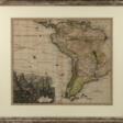 'Le Pays de Perou et Chili', Landkarte von Peru und Chile - Архив аукционов
