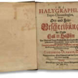 'Halygraphia', Topo-Chronologica Ort- und Zeitbeschreibung der Stadt Halle in Sachsen - фото 3