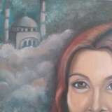 Мечта о Стамбуле Leinwand auf Karton Acryl und Öl auf Leinwand Surrealismus Porträt Türkei 2022 - Foto 6