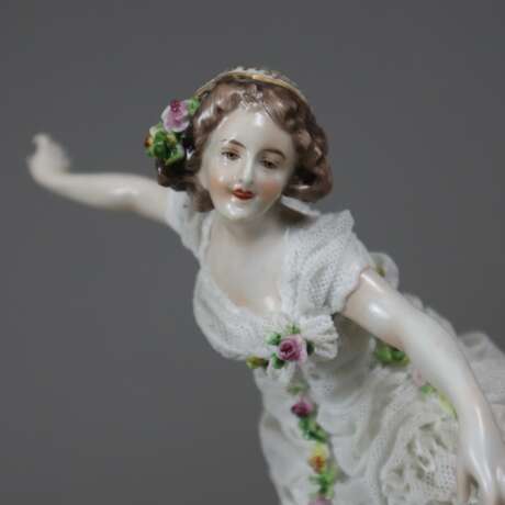 Porzellanfigur der Tänzerin "Fanny Elßler" - Foto 5