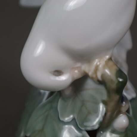Porzellanfigur "Turteltauben auf Kirschblütenzweig" - photo 4