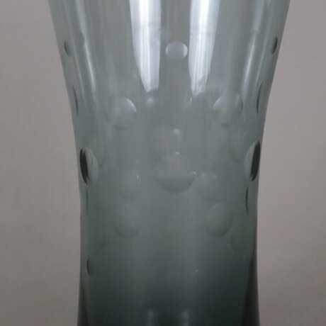 Vase Diabolo mit Kugelschliff - photo 3