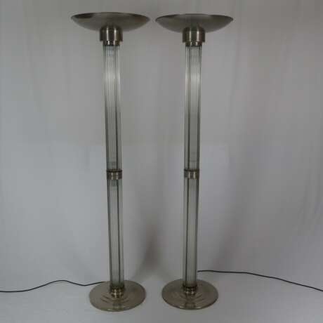Ein Paar Stehlampen / Deckenfluter im Art Déco-Stil - фото 1