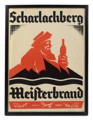 Plakat Scharlachberg Meisterbrand um 1925 - фото 1