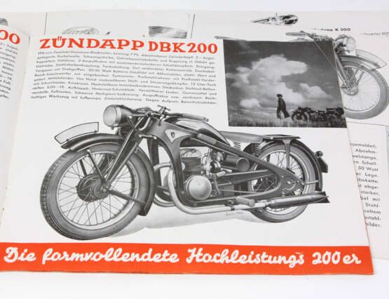 2 x Zündapp Hefte 1935 u. 1937 - фото 4