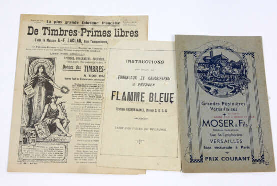 Posten französische Werbung 1910/38 - Foto 1