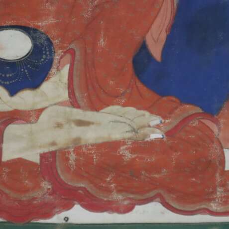 Thangka mit zentraler Darstellung des Buddha Shakyamuni - фото 10