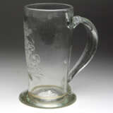 Spiegelmonogramm Henkelglas um 1800 - Foto 2