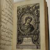handgeschriebenes Gebetsbuch 1725 mit Kupfern - photo 7