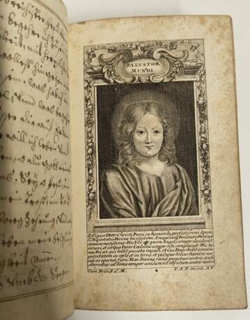 handgeschriebenes Gebetsbuch 1725 mit Kupfern - фото 9