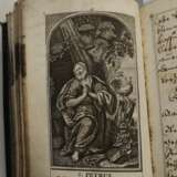 handgeschriebenes Gebetsbuch 1725 mit Kupfern - photo 12