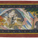 A PAINTING OF SHIVA AND THE HOLY FAMILY - photo 3