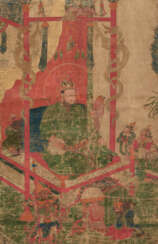 A PAINTING OF A MONGOLIAN JUDGE