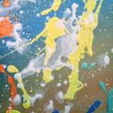 ДВИЖЕНИЕ ВВЕРХ Leinwand auf dem Hilfsrahmen Acryl Abstrakte Kunst фантазийная композиция Russland 2021 - Foto 2