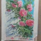 Мамины розы сухая пастель Pastell auf Papier Realismus Landschaftsmalerei 2022 - Foto 2