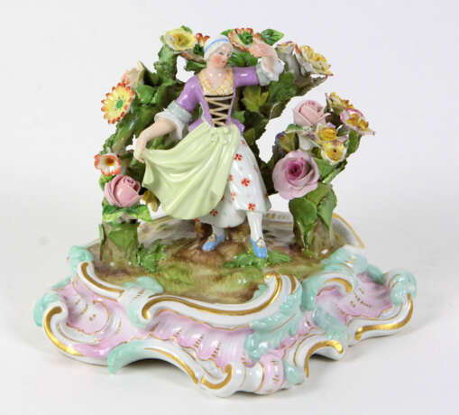 Meissen Figuren Handleuchter 19. Jahrhundert - photo 1