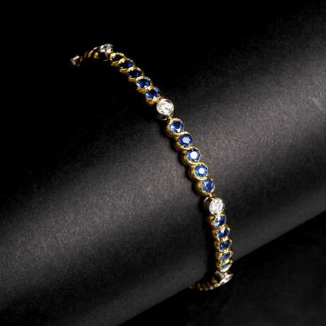 Saphir-Brillant-Armband. - photo 2