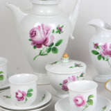 Meissen Schwanenhenkel Kaffeekern *Rote Rose* - фото 2