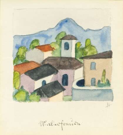 Hermann Hesse (Calw 1877 - Montagnola 1962). Malerfreunde. - фото 1