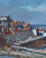 Ulf Petermann (Brunsbüttel 1950). Pittenweem in Schottland.