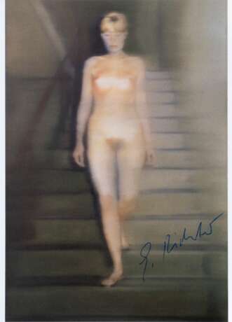 Gerhard Richter (Dresden 1932). Ema - Akt auf einer Treppe. - photo 1
